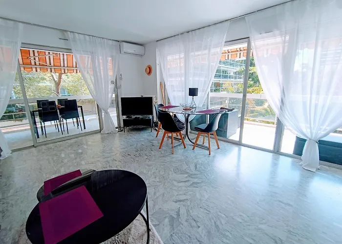 Lejlighed Ara 40m2 Classe Immense Terrasse 35 M2 Piscine Juan Parking Antibes