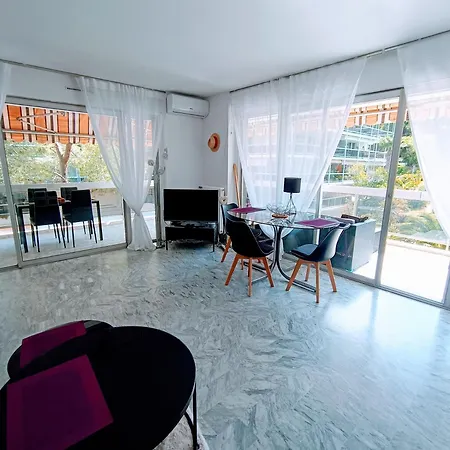Apartment Tanit Arad Classe 40M2 Terrasse Angle 35 M2 Piscine Parking Privatif Antibes